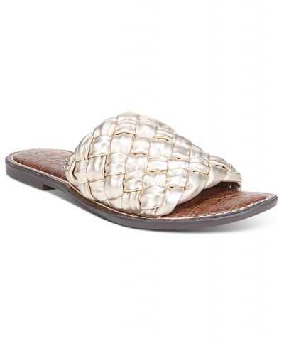 Women's Griffin Woven Slide Sandals PD06 $49.50 Shoes