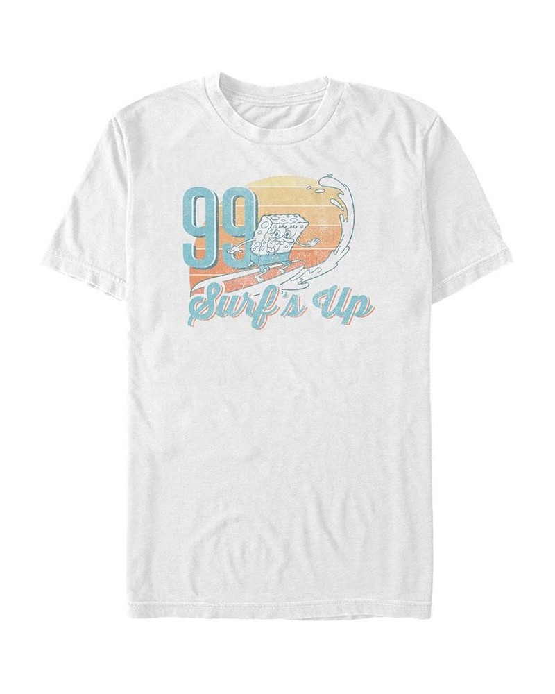 Men's Surfs Up Short Sleeve Crew T-shirt White $20.64 T-Shirts