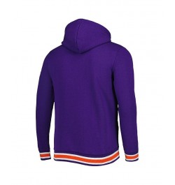 Men's Purple Clemson Tigers Varsity Arch Pullover Hoodie $41.24 Sweatshirt