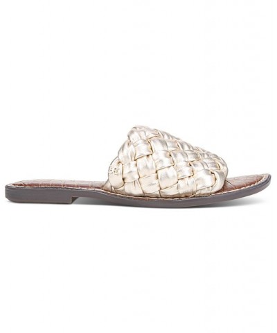 Women's Griffin Woven Slide Sandals PD06 $49.50 Shoes