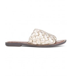 Women's Griffin Woven Slide Sandals PD06 $49.50 Shoes