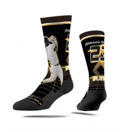 Men's and Women's Fernando Tatis Jr. San Diego Padres Synthwave Premium Full Sub Crew Socks $19.19 Socks