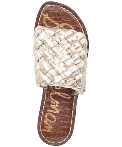 Women's Griffin Woven Slide Sandals PD06 $49.50 Shoes