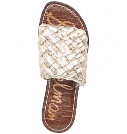 Women's Griffin Woven Slide Sandals PD06 $49.50 Shoes