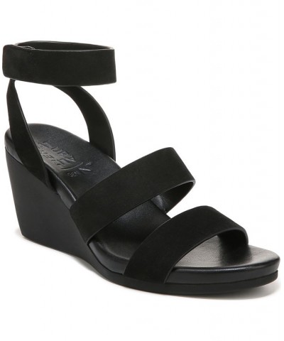 Genn-Ignite Wedge Sandals Black $63.70 Shoes