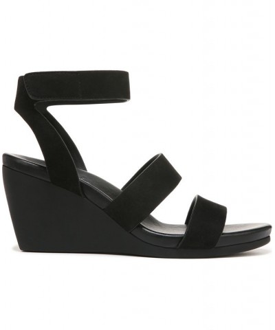 Genn-Ignite Wedge Sandals Black $63.70 Shoes