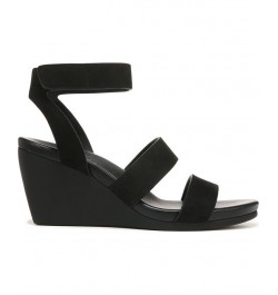 Genn-Ignite Wedge Sandals Black $63.70 Shoes