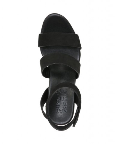 Genn-Ignite Wedge Sandals Black $63.70 Shoes