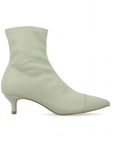 Women's Jadde Bootie Green $48.10 Shoes