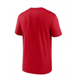 Men's Red Los Angeles Angels Big and Tall Logo Legend Performance T-shirt $20.50 T-Shirts