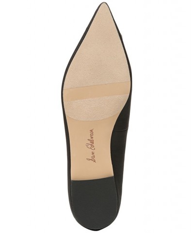 Women's Wanda Tour Pointed-Toe Flats Black $65.60 Shoes