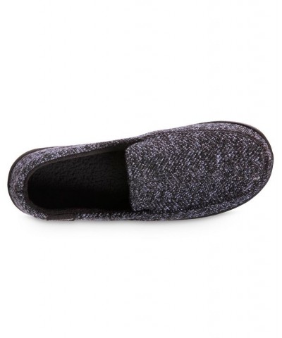 Men's Advanced Memory Foam Herringbone Harvey Moccasin Comfort Slippers Navy, Blue $17.23 Slippers