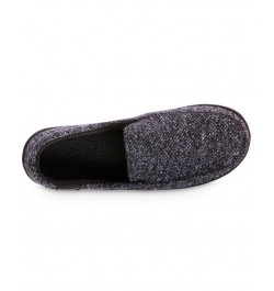 Men's Advanced Memory Foam Herringbone Harvey Moccasin Comfort Slippers Navy, Blue $17.23 Slippers