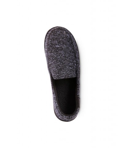 Men's Advanced Memory Foam Herringbone Harvey Moccasin Comfort Slippers Navy, Blue $17.23 Slippers