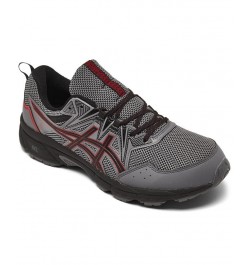 Men's GEL-Venture 8 Trail Running Sneakers Gray $28.60 Shoes