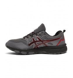 Men's GEL-Venture 8 Trail Running Sneakers Gray $28.60 Shoes