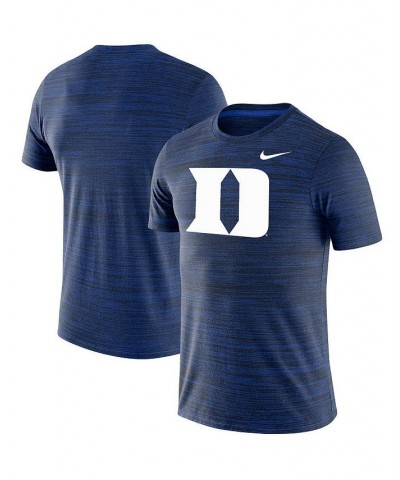 Men's Royal Duke Blue Devils Big and Tall Velocity Space-Dye Performance T-shirt $17.20 T-Shirts