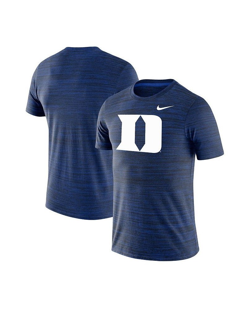 Men's Royal Duke Blue Devils Big and Tall Velocity Space-Dye Performance T-shirt $17.20 T-Shirts