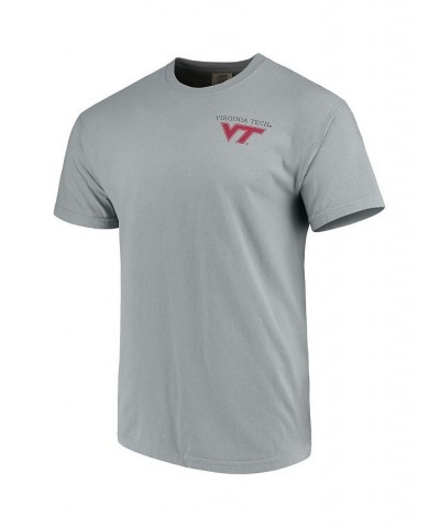 Men's Gray Virginia Tech Hokies Team Comfort Colors Campus Scenery T-shirt $21.00 T-Shirts