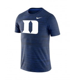 Men's Royal Duke Blue Devils Big and Tall Velocity Space-Dye Performance T-shirt $17.20 T-Shirts