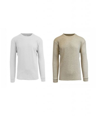 Men's Waffle Knit Thermal Shirt, Pack of 2 Multi7 $17.16 T-Shirts