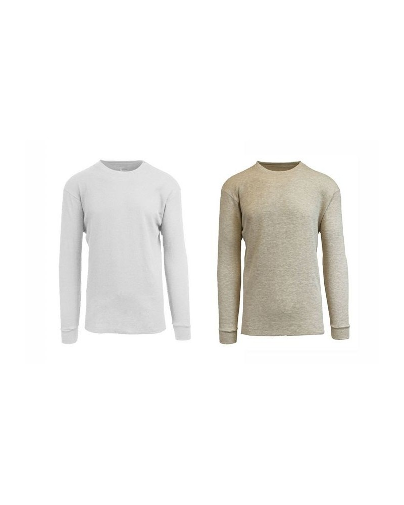 Men's Waffle Knit Thermal Shirt, Pack of 2 Multi7 $17.16 T-Shirts