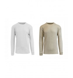 Men's Waffle Knit Thermal Shirt, Pack of 2 Multi7 $17.16 T-Shirts