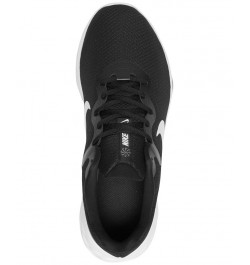 Men's Revolution 6 Next Nature Extra Wide Width Running Sneakers Black $39.20 Shoes