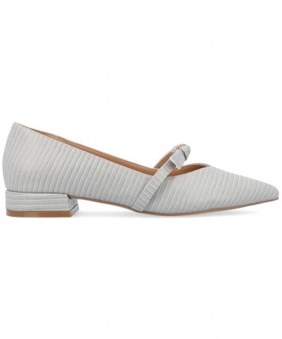 Women's Cait Flat Gray $48.59 Shoes