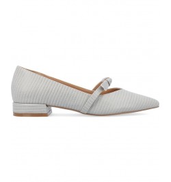 Women's Cait Flat Gray $48.59 Shoes