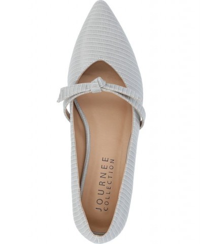 Women's Cait Flat Gray $48.59 Shoes