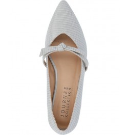 Women's Cait Flat Gray $48.59 Shoes