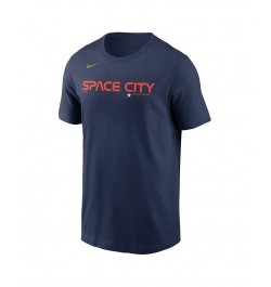 Men's Yordan Alvarez Navy Houston Astros 2022 City Connect Name & Number T-shirt $20.00 T-Shirts