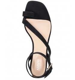 Women's Coreena Square-Heel Dress Sandals Black $38.49 Shoes