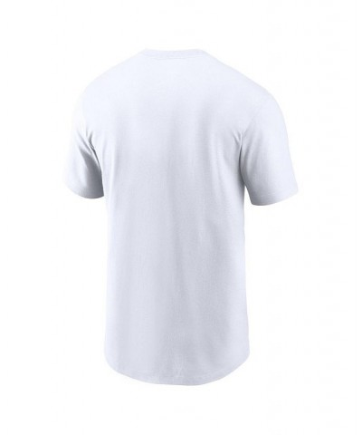 Men's White Los Angeles Dodgers Team City Connect Wordmark T-shirt $25.64 T-Shirts