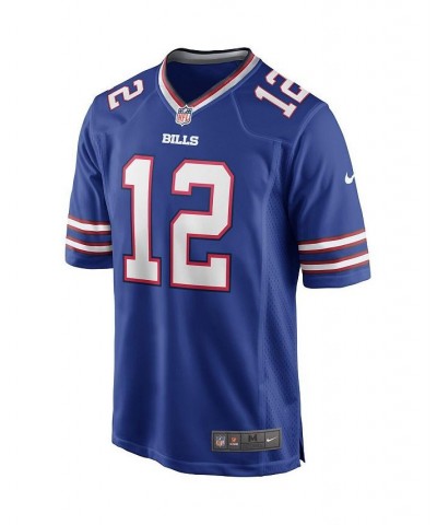 Men's Jim Kelly Royal Buffalo Bills Game Retired Player Jersey $68.60 Jersey