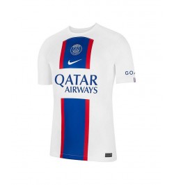 Men's Lionel Messi White Paris Saint-Germain 2022/23 Third Breathe Stadium Replica Player Jersey $46.01 Jersey