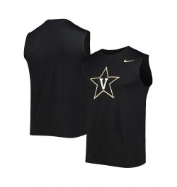 Men's Black Vanderbilt Commodores Performance Legend Tank Top $26.49 T-Shirts