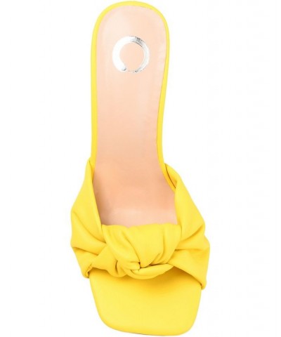 Women's Diorra Knotted Sandals White $38.70 Shoes