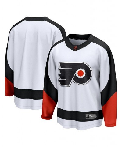 Men's Branded White Philadelphia Flyers Special Edition 2.0 Breakaway Blank Jersey $39.96 Jersey