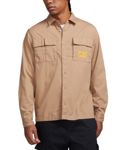 Men's Urban Passage Long Sleeve Shirt Brown $21.36 Shirts