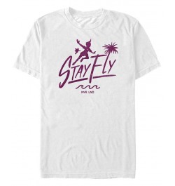 Men's Stay Fly Short Sleeve Crew T-shirt White $16.10 T-Shirts