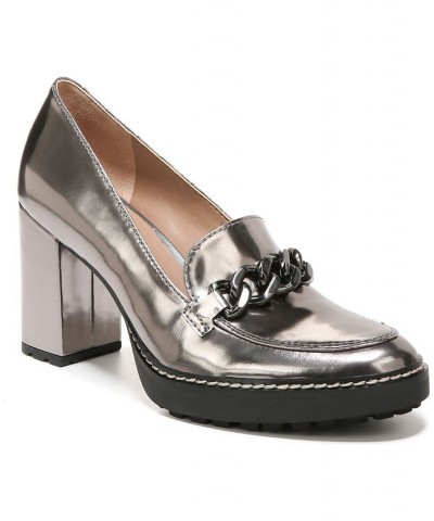 Callie-Moc Tailored Pumps Silver $67.65 Shoes