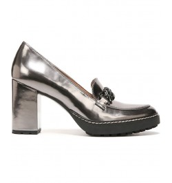 Callie-Moc Tailored Pumps Silver $67.65 Shoes