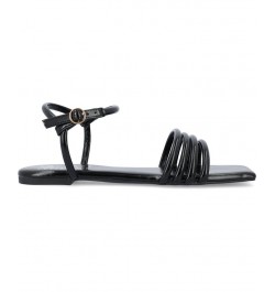 Women's Lyddea Multi Strap Sandals Black $43.99 Shoes