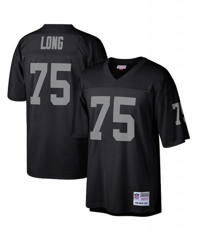 Men's Howie Long Black Las Vegas Raiders Retired Player Legacy Replica Jersey $48.10 Jersey