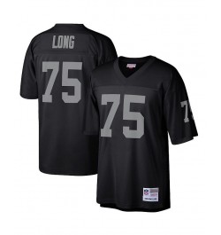 Men's Howie Long Black Las Vegas Raiders Retired Player Legacy Replica Jersey $48.10 Jersey