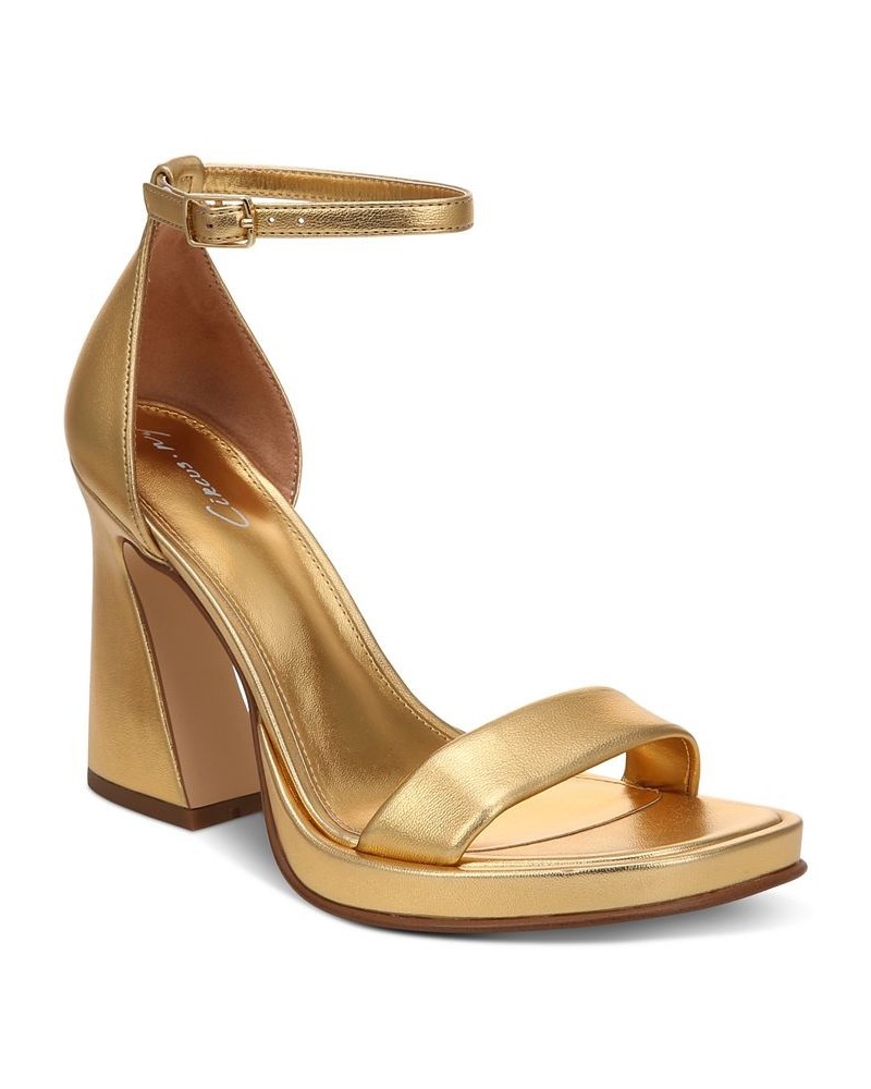 Holmes Two-Piece Platform Dress Sandals PD02 $40.59 Shoes