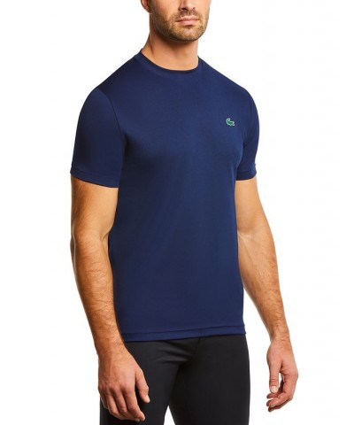 Men's SPORT Short Sleeve Crew Neck Ultra Dry Mesh Basic T-shirt Blue $39.20 T-Shirts