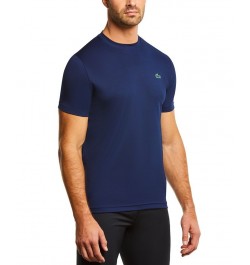 Men's SPORT Short Sleeve Crew Neck Ultra Dry Mesh Basic T-shirt Blue $39.20 T-Shirts